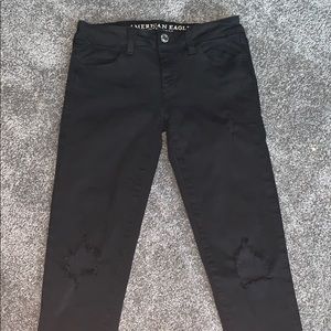 Black American Eagle jeans
